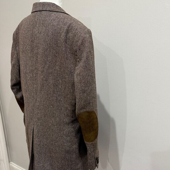 Haggar Vintage Classic Brown Men's Blazer Size Large - Picture 3 of 5